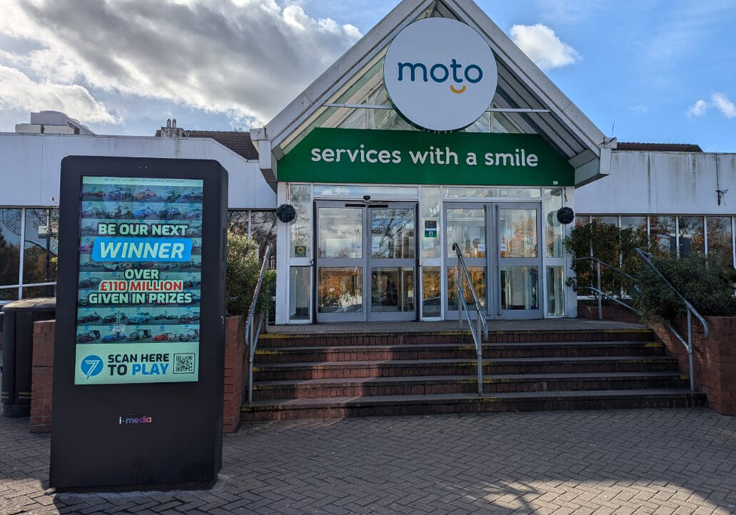 Moto Digital 6-Sheet Digital 6 Sheet advertising at Motorway Services